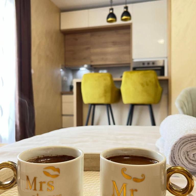 GOLDEN SS Studio - One-Bedroom Apartment with Balcony and Mountain View - 13