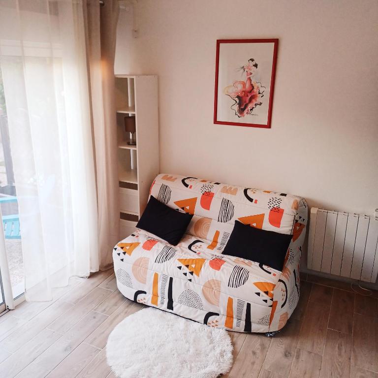 Studio cosy, terrasse, logement entier Aix-en-Provence dans maison - Appartement 1 Chambre - 25