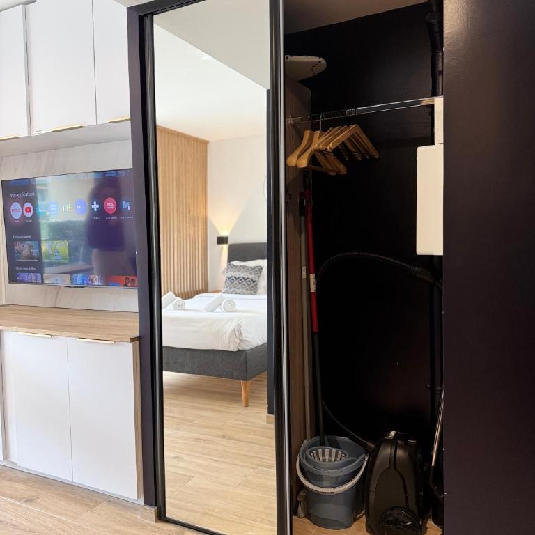 Studio Riviera, Centre-ville Cannes, Terrasse, Clim - Apartment mit 1 Schlafzimmer - 16