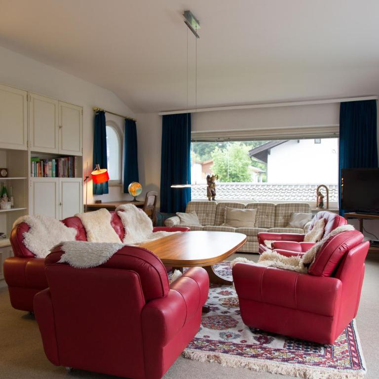 Panorama-Bergblick Garmisch - Appartement 2 Chambres - Vue sur Jardin - 16