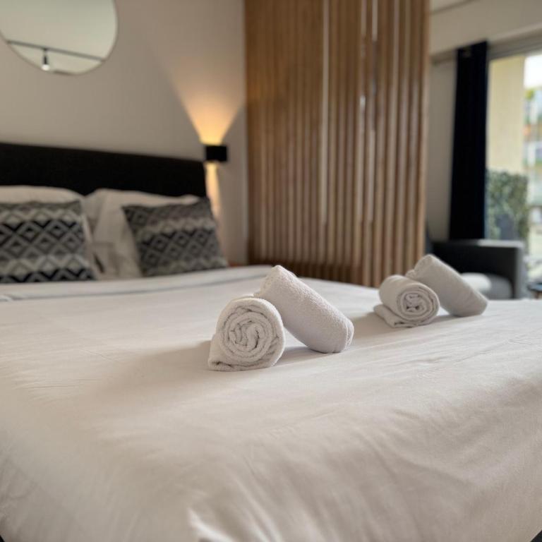 Studio Riviera, Centre-ville Cannes, Terrasse, Clim - Apartment mit 1 Schlafzimmer - 3