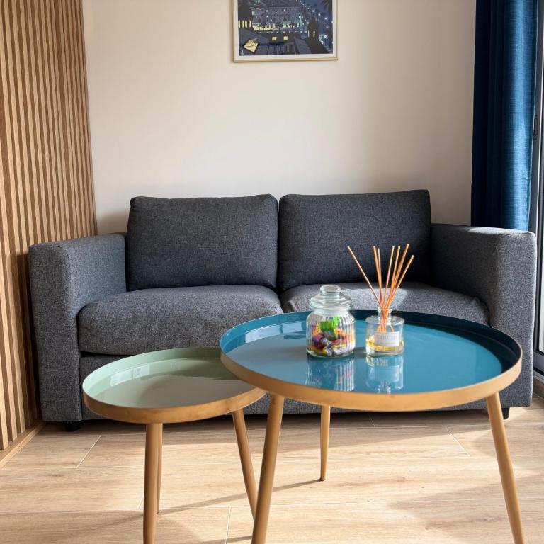 Studio Riviera, Centre-ville Cannes, Terrasse, Clim - Apartment mit 1 Schlafzimmer - 24
