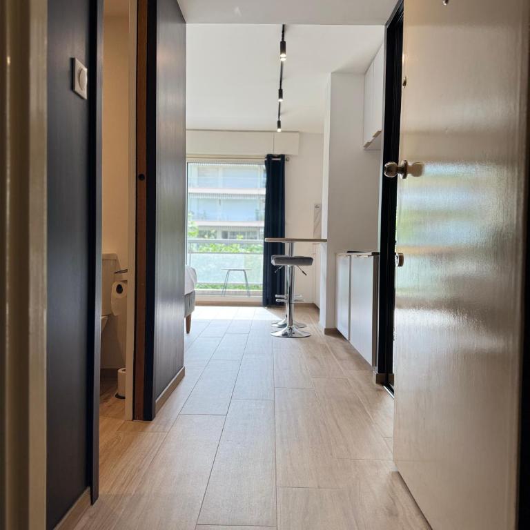 Studio Riviera, Centre-ville Cannes, Terrasse, Clim - Apartment mit 1 Schlafzimmer - 19