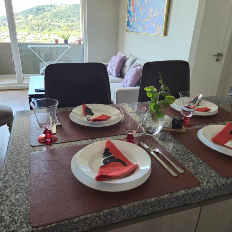 Acogedor Depto Centro de Temuco - Apartamento de 2 dormitorios - 3
