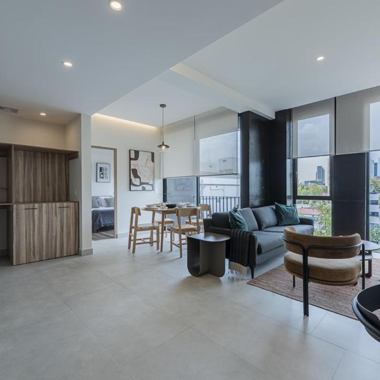 Cuadra 134 Residencial Condesa - Apartamento Deluxe de 1 dormitorio con balcón - 6