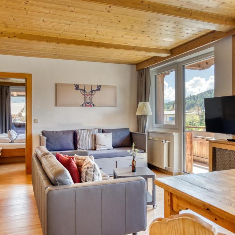 Boutiquehotel ZOMM - Culinary Hideaway - Apartment mit 1 Schlafzimmer, Kinderzimmer und Balkon - 3