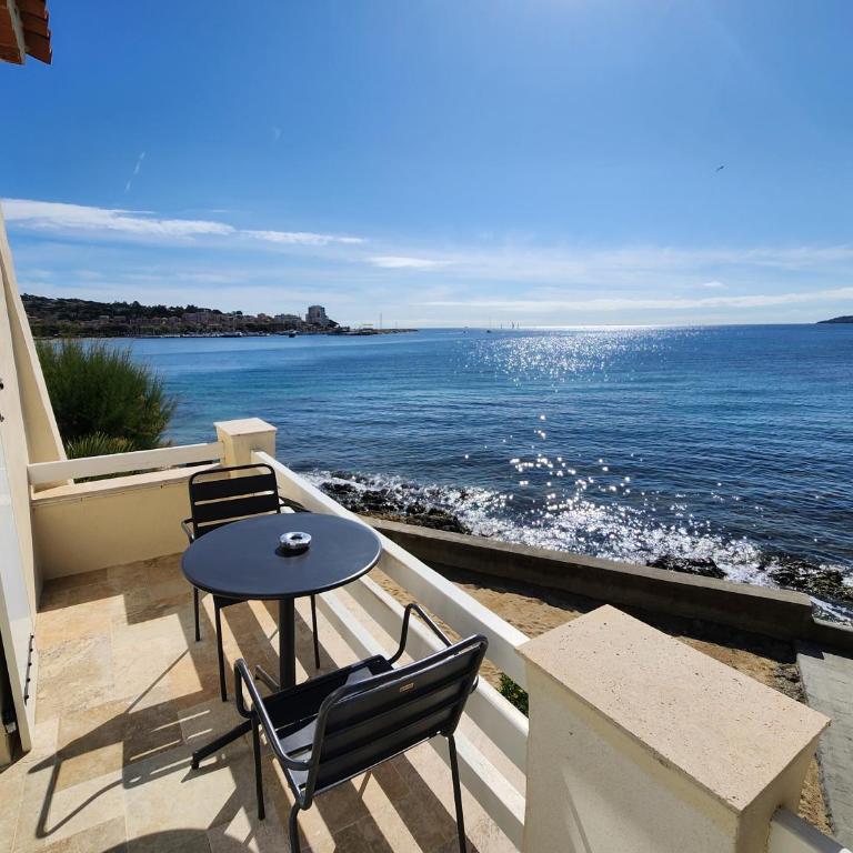 La Belle Aurore - Suite Junior avec Terrasse et Vue sur la Mer - 5