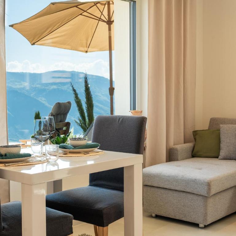 Villa Waldrand with Merano view - Appartamento con 1 Camera da Letto, Balcone e Vista Montagna - 11
