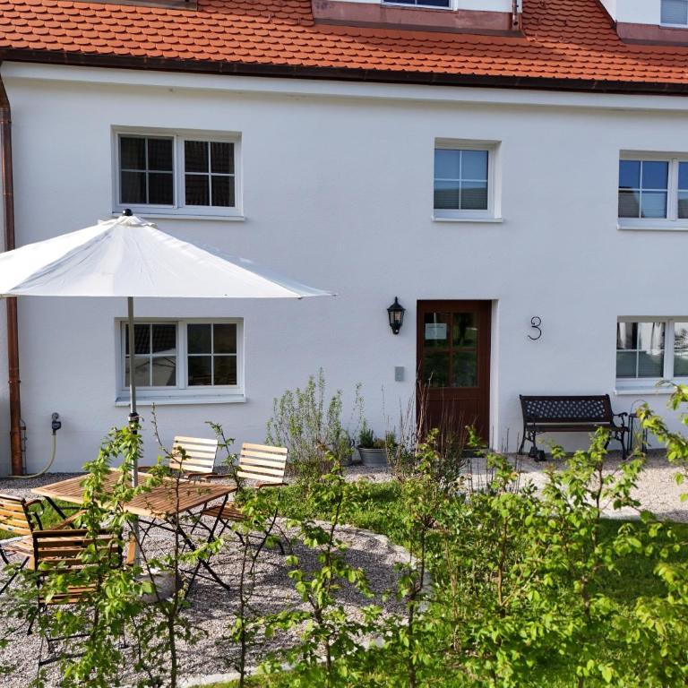 Ferienwohnung Kleines Paradies mit privater Sauna - Apartment mit 2 Schlafzimmern und Terrasse - 25