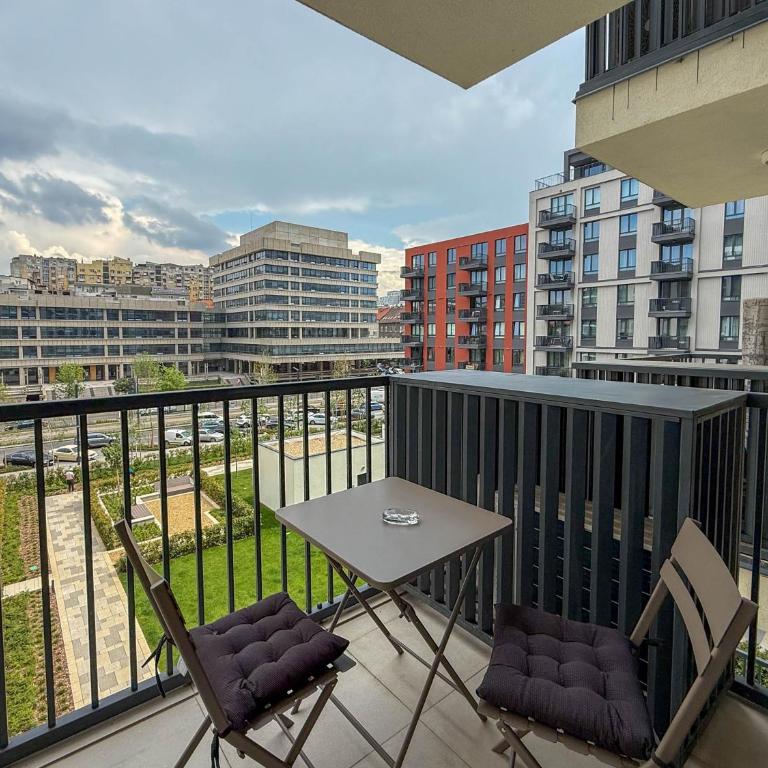 Belgrade Waterfront Pearl - Apartman sa 1 Spavaćom Sobom i Pogledom na Vrt - 10