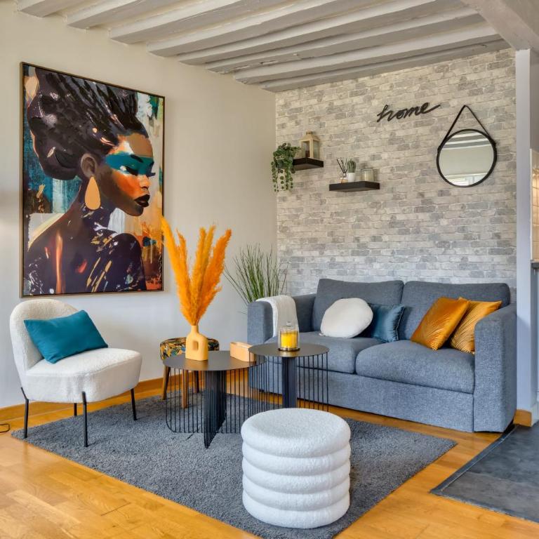Bienvenue au Solenne votre pied-à-terre de charme au cœur de Rouen - Appartamento - 8