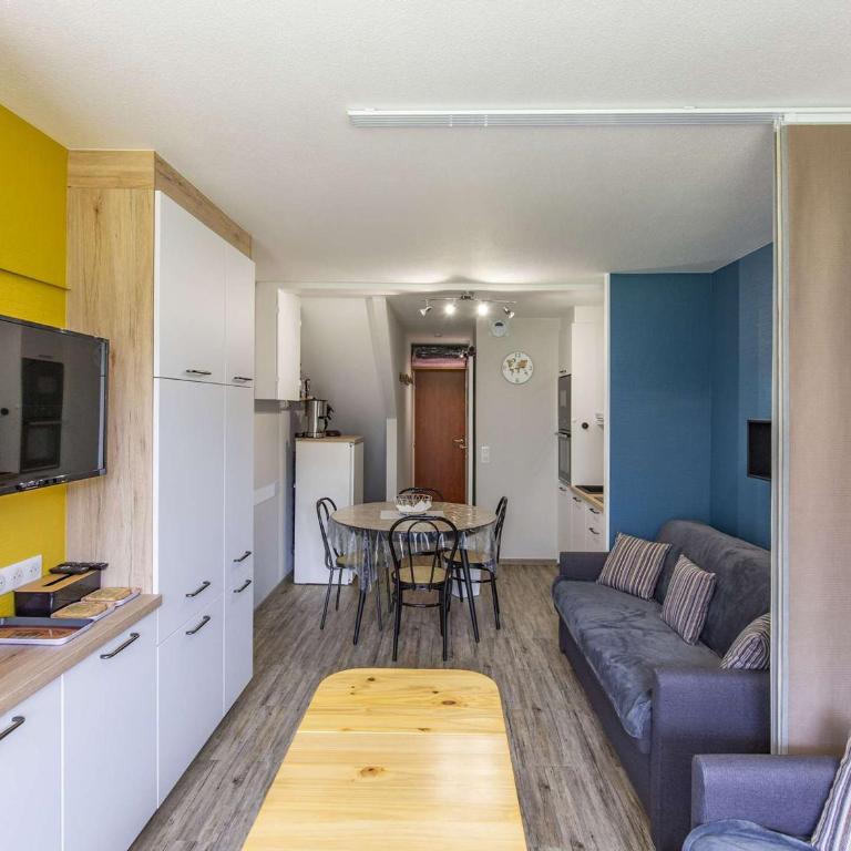 Charmant studio 4 pers, balcon sud face pistes, cuisine équipée, skis aux pieds - La Mongie - Studio - 2