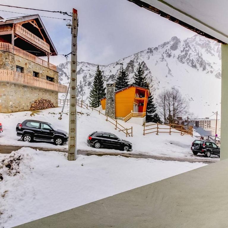 Studio cabine pour 5 à La Mongie - Proche des pistes, balcon, casier à ski - Studio - 9