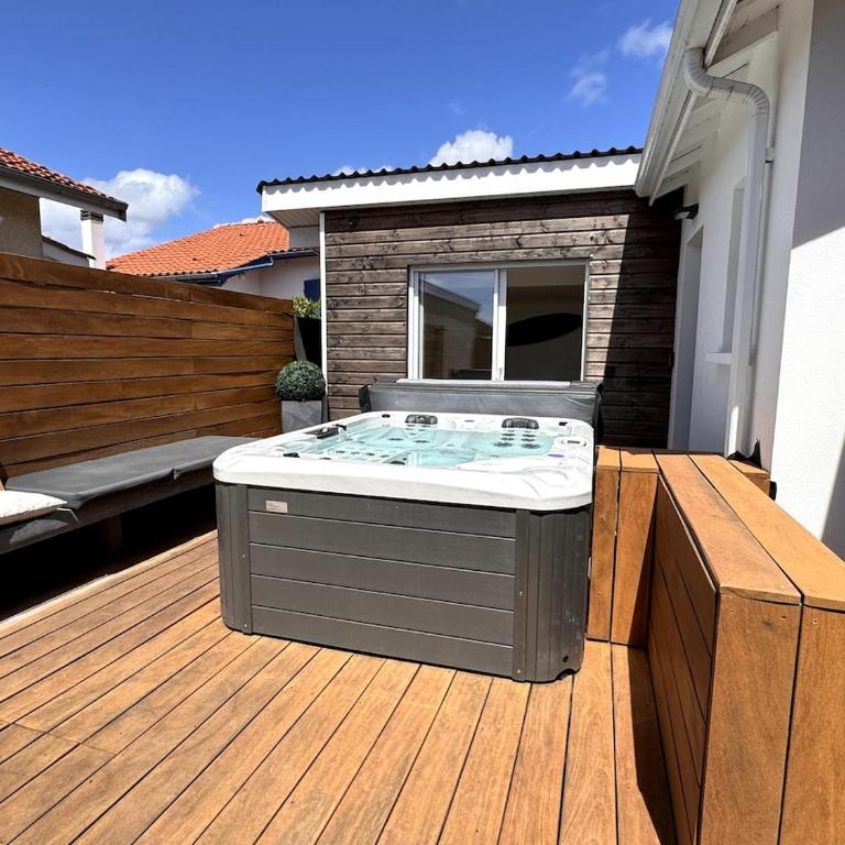 Villa Manolita Andernos les Bains avec jaccuzi - Villa mit 3 Schlafzimmern - 19