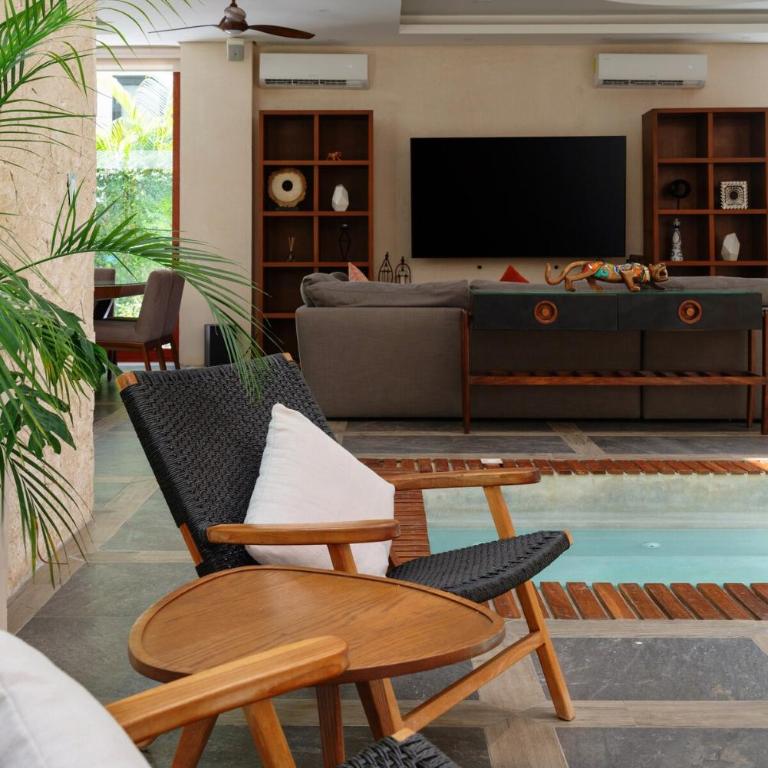 9Br Luxury Villas Aldea Zama, Private Pools & Gym! - Villa - 96