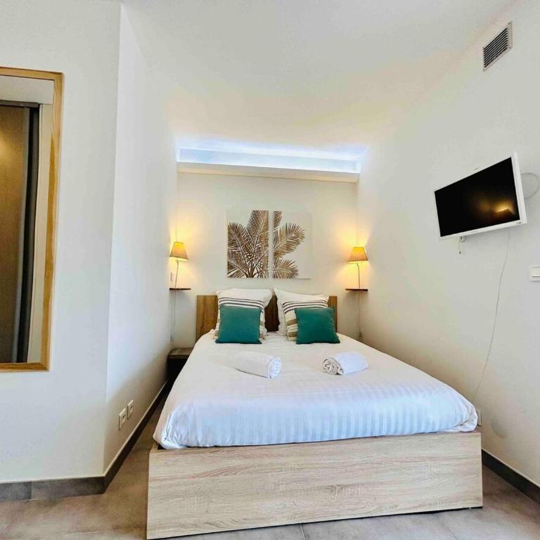 Villa d'Este - Studio 2 people - pool - 2 min to beach - Apartment mit 1 Schlafzimmer - 2