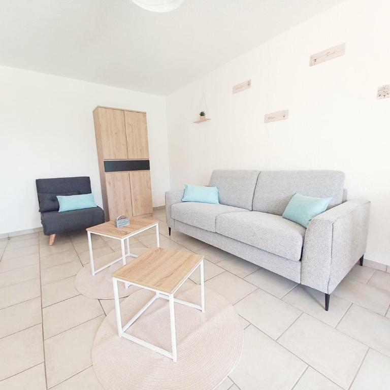 " Le Peuplier" Studio cosy Fréjus Plage -Clim-wifi - Studio - 16