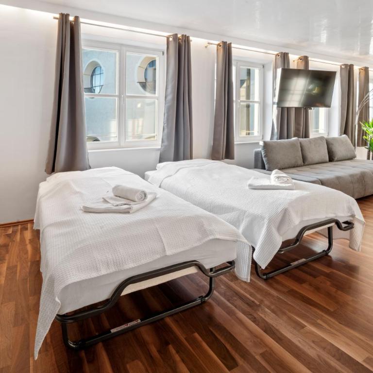 Munich Most Central Holiday Apartment 90m2 - 969 sq ft of Luxury - Appartement 2 Chambres avec Vue - 4
