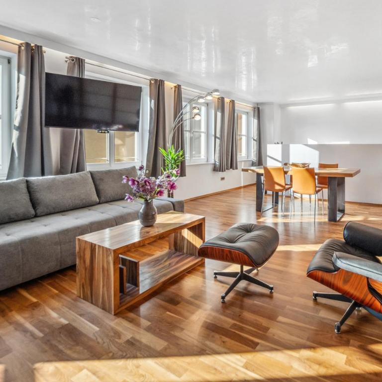 Munich Most Central Holiday Apartment 90m2 - 969 sq ft of Luxury - Appartement 2 Chambres avec Vue - 8