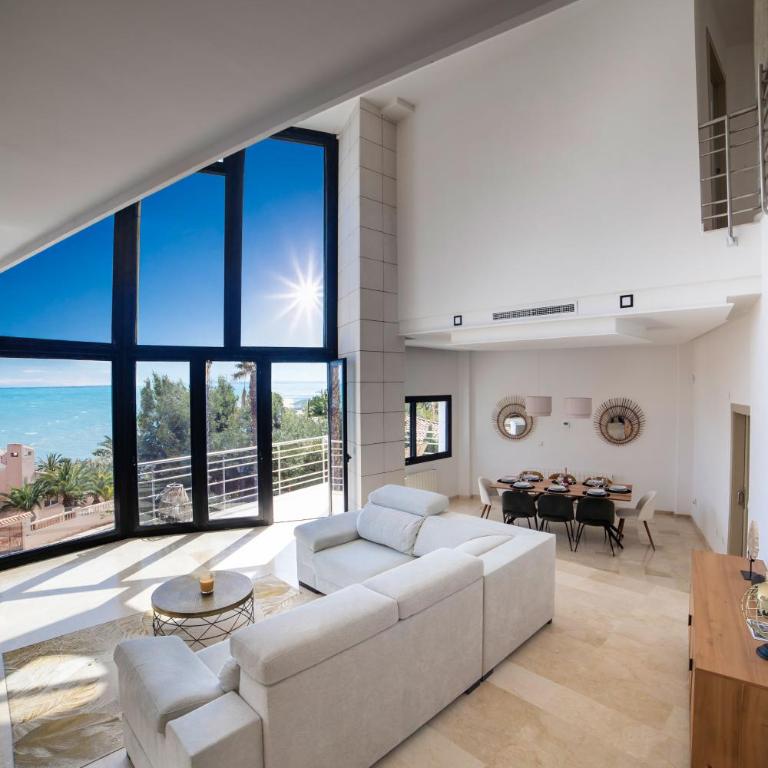 Ultra-Luxury Panoramic Sea View Villa with Private Pool & 200m' Sky Terrace & Garage in Alicante - Villa Superior - 4