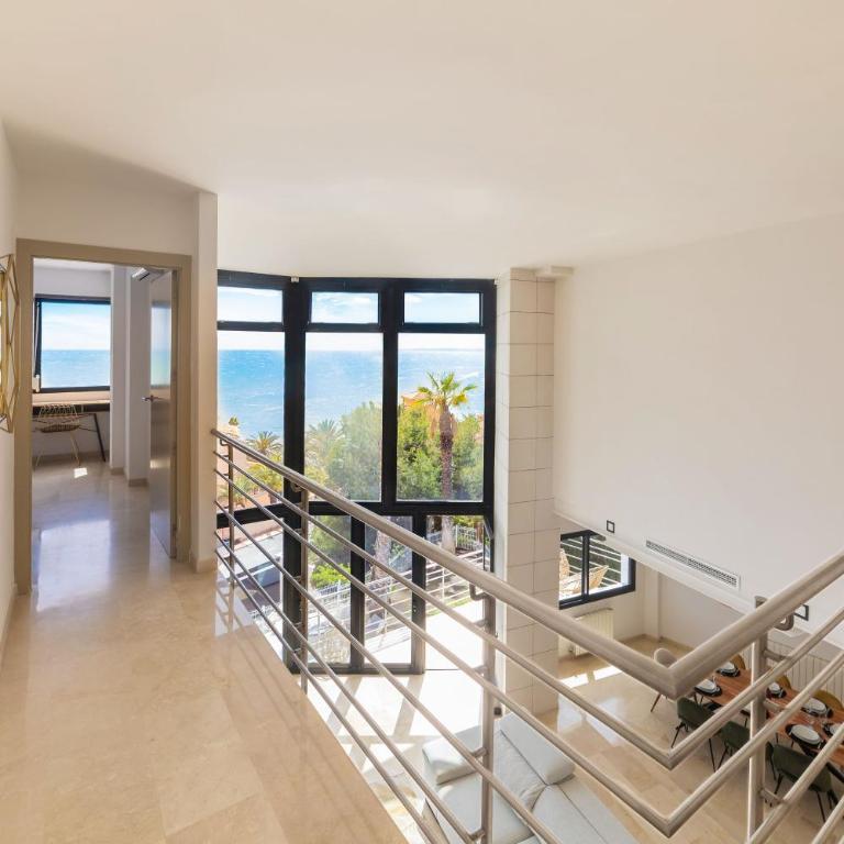 Ultra-Luxury Panoramic Sea View Villa with Private Pool & 200m' Sky Terrace & Garage in Alicante - Villa Superior - 43