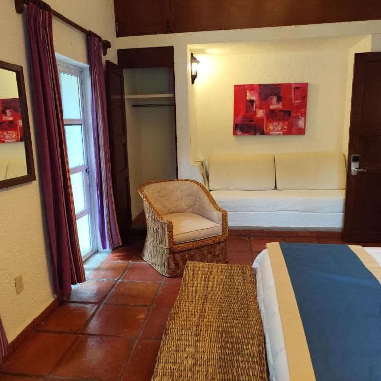 Casa de las Conchas Cuernavaca - Suite Doble Deluxe - Cama grande - 2