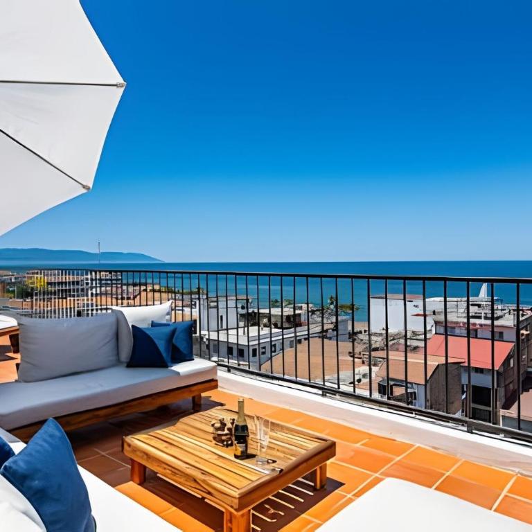 PH Galeana - Panoramic terrace - Two-Bedroom Apartment with Ocean View - 45