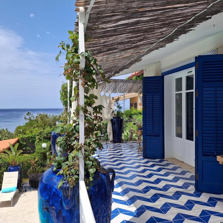 VFH Villa Flavia Eco B&B - Pool & Spa - Deluxe Doppelzimmer mit Meerblick - 23