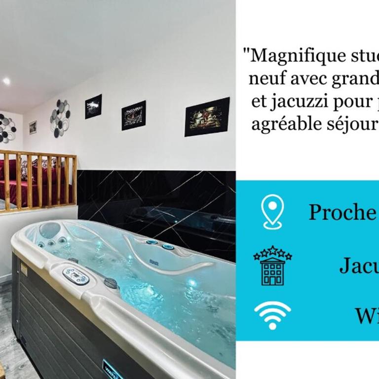 La détente marocaine studio jacuzzi et terrasse - Appartamento - 22