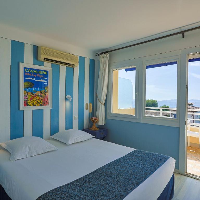 Cap Nègre Hôtel - Chambre Double avec Balcon - 3ème Étage - Vue sur Mer - 1