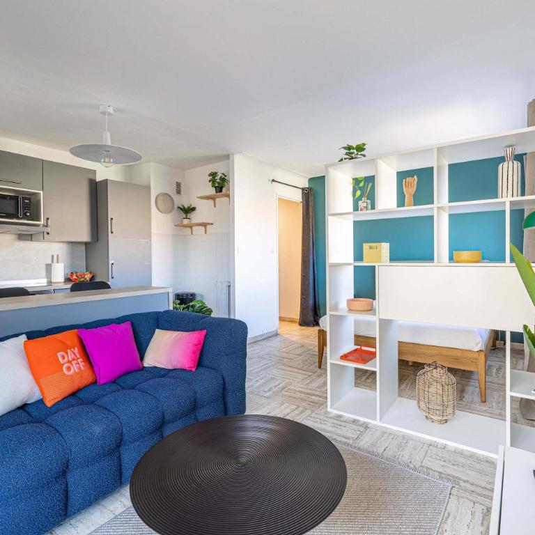 LA PALMERAIE joyeux studio avec balcon, à deux pas de la Banane - Studio mit Balkon - 10
