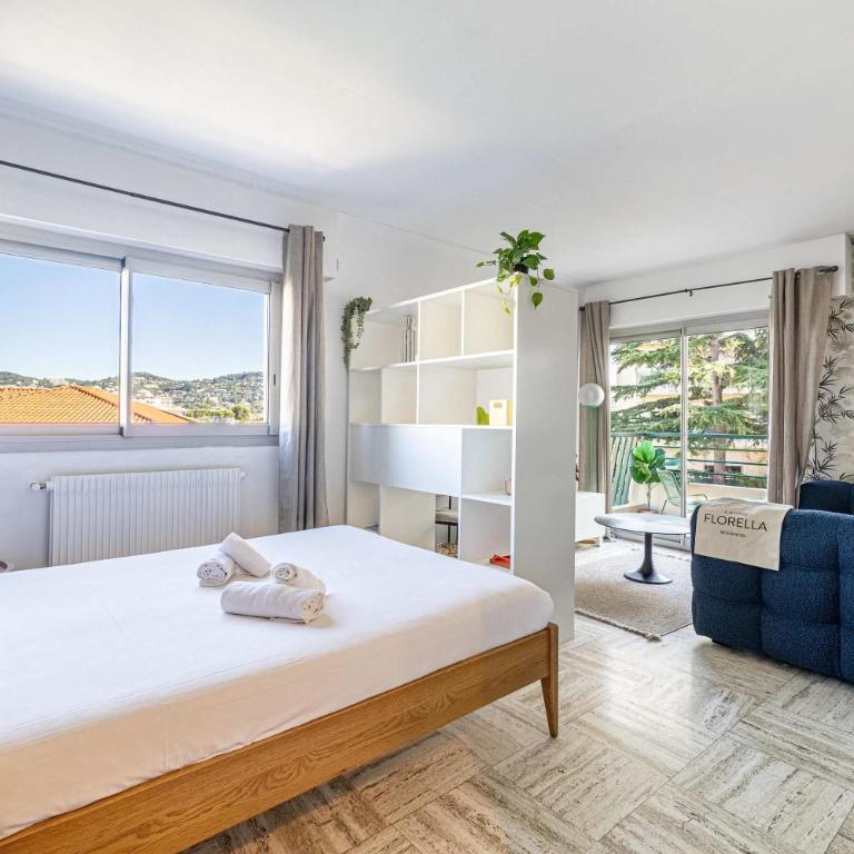 LA PALMERAIE joyeux studio avec balcon, à deux pas de la Banane - Studio mit Balkon - 12