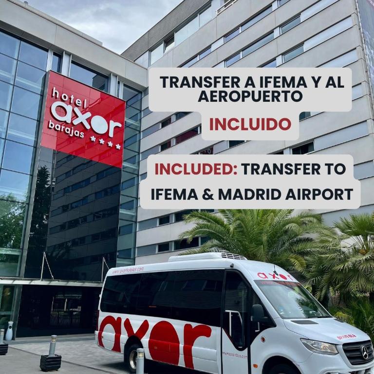 Axor Barajas - Habitación Doble con servicio gratuito de enlace con el aeropuerto - 1 o 2 camas - 1