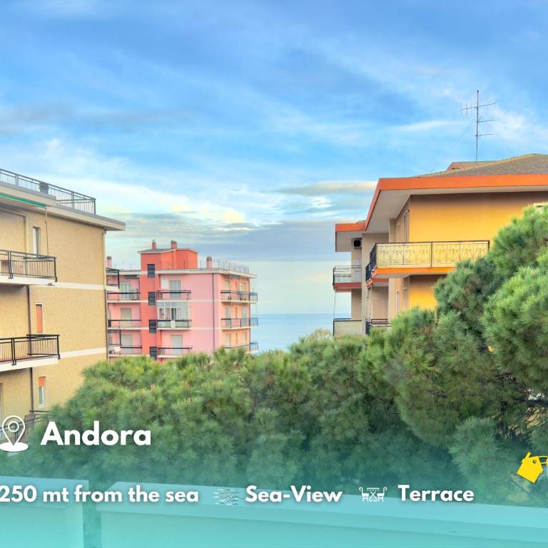 250 mt dal mare - Relax con Ampio Terrazzo - Appartamento con 1 Camera da Letto e Vista Mare - 1