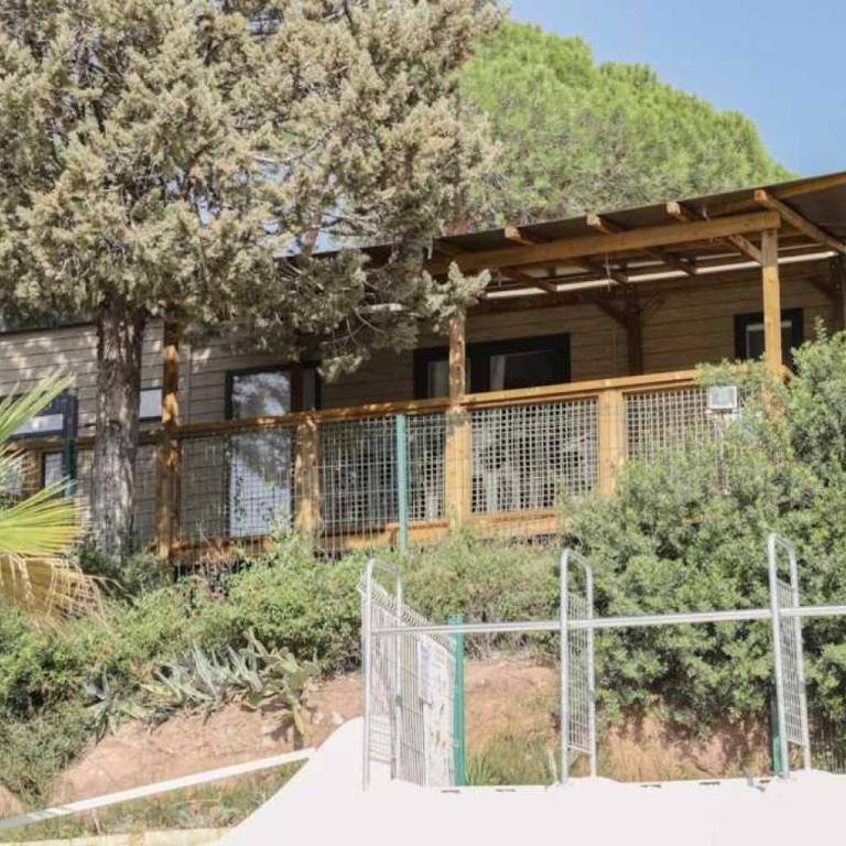 ZEcamping 3 étoiles avec parc aquatique - 3km des plages - Mobilheim mit 3 Schlafzimmern - 2