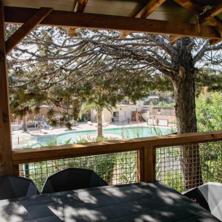 ZEcamping 3 étoiles avec parc aquatique - 3km des plages - Mobilheim mit 3 Schlafzimmern - 7