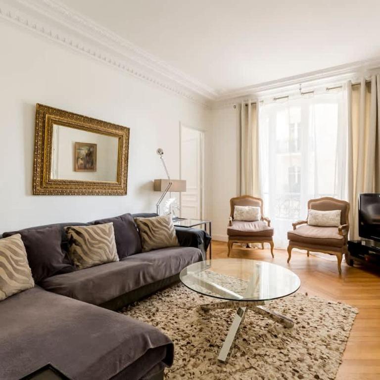 Chic Parisian Stay Trocadéro & Eiffel Tower - Apartment mit 2 Schlafzimmern - 5