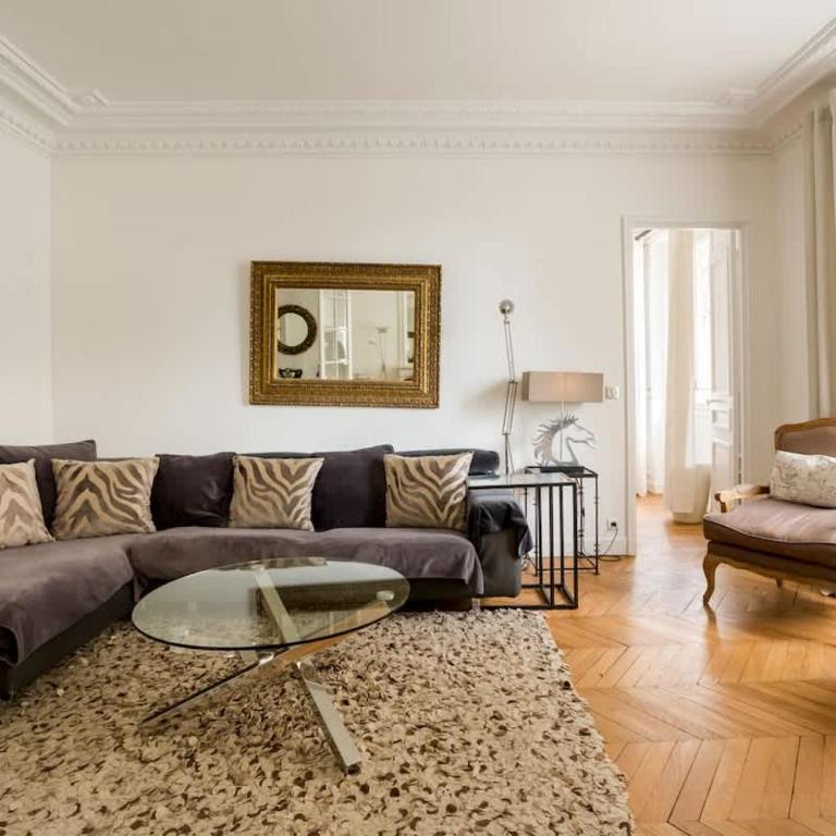 Chic Parisian Stay Trocadéro & Eiffel Tower - Apartment mit 2 Schlafzimmern - 14