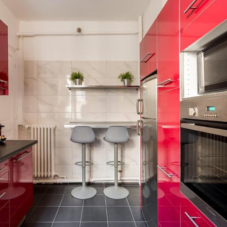 Chic Parisian Stay Trocadéro & Eiffel Tower - Apartment mit 2 Schlafzimmern - 22