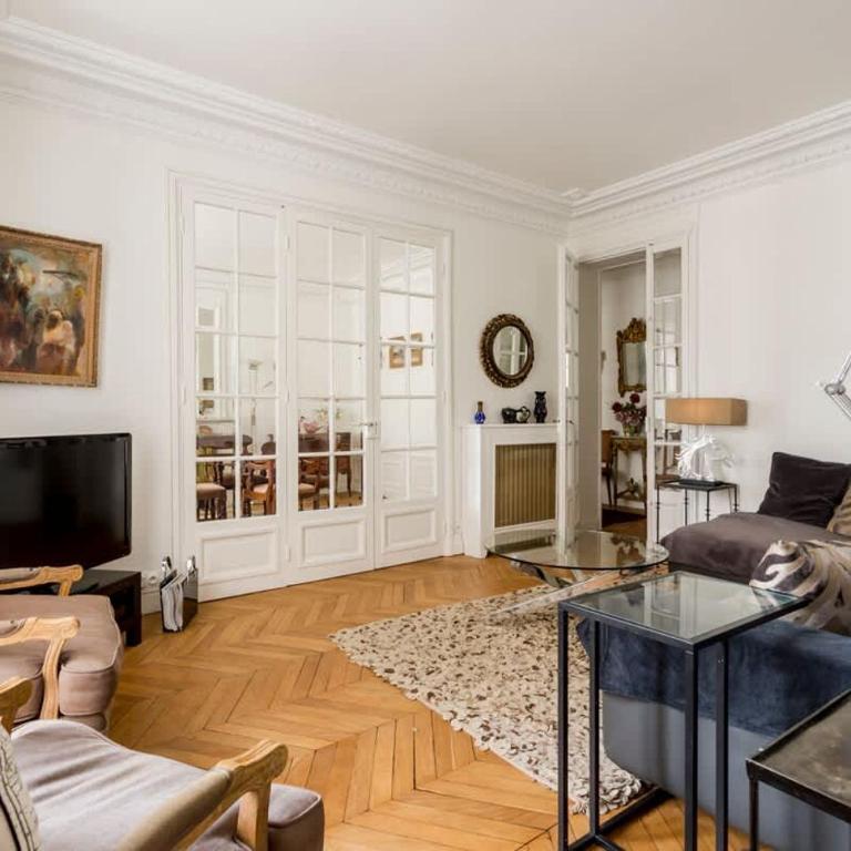 Chic Parisian Stay Trocadéro & Eiffel Tower - Apartment mit 2 Schlafzimmern - 24