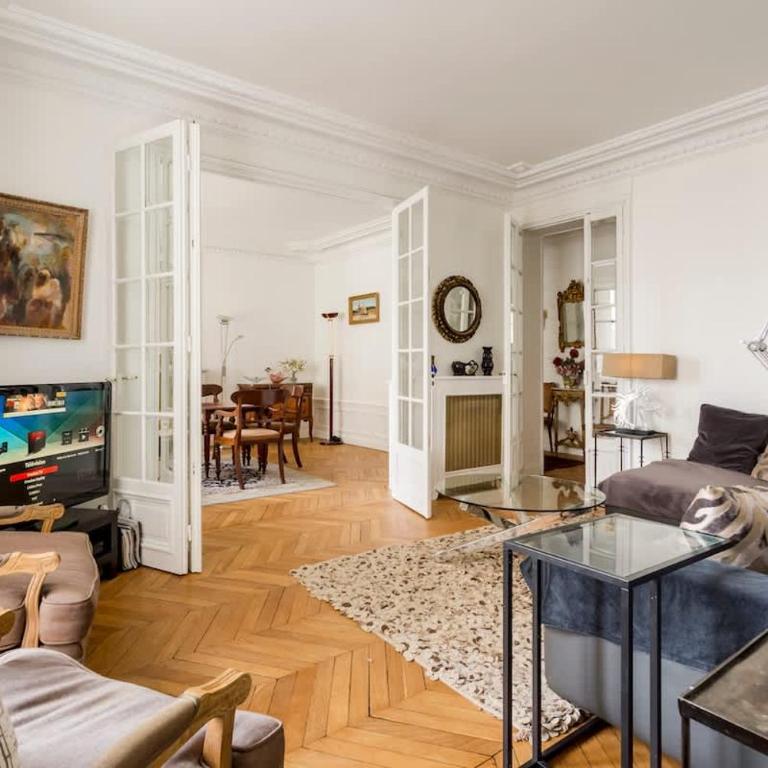 Chic Parisian Stay Trocadéro & Eiffel Tower - Apartment mit 2 Schlafzimmern - 29