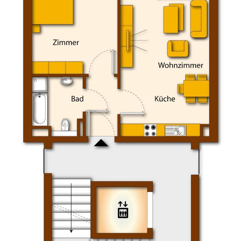 Schönblick Mountain Resort & Spa - Das Original! - Apartment mit 1 Schlafzimmer und Schlafsofa - 1