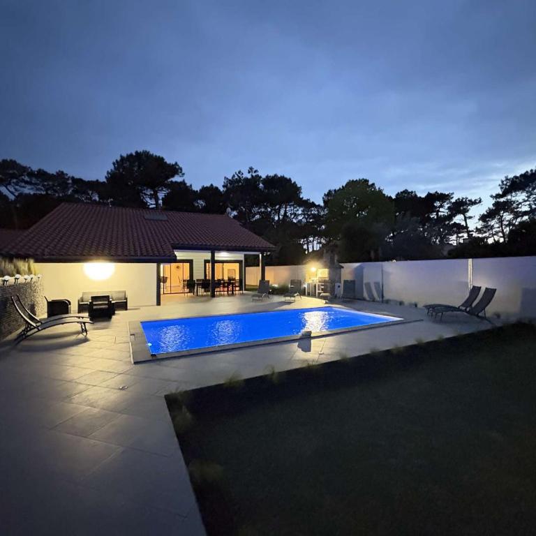Villa d'exception avec piscine chauffée proche océan à Biscarrosse Plage - FR-1-831-8 - Villa - 20