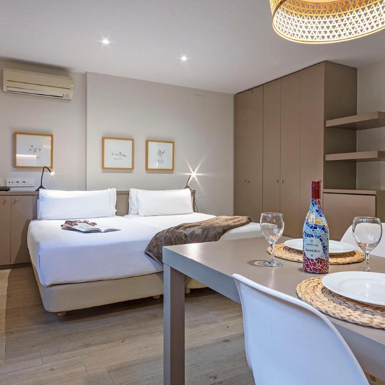 Aparthotel Bcn Montjuic - Double or Twin Room - 1