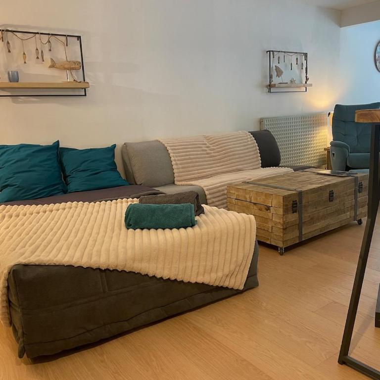 60 m2 - 6 people, 3-min walk to Azur beach - Apartment mit 2 Schlafzimmern - 3