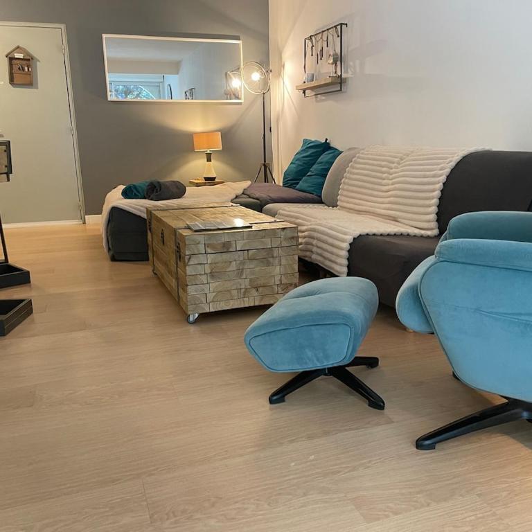 60 m2 - 6 people, 3-min walk to Azur beach - Apartment mit 2 Schlafzimmern - 5