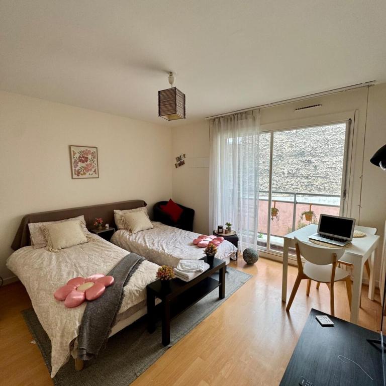 Paris center cosy 2pax private flat - Appartement 1 Chambre - 1