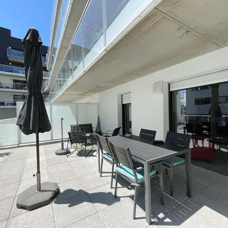 T2 - terrasse - parking - linge inclu - Appartement 1 Chambre - 15