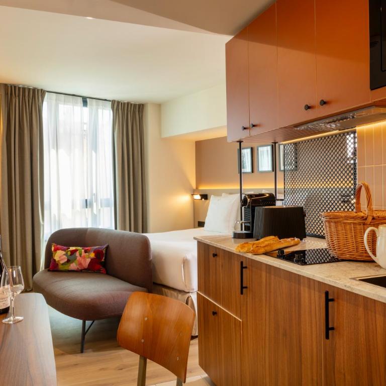Yuna Montmartre - ApartHotel - Studio Deluxe de 25 m² (2 Personnes) - Rez-de-Chaussée - 16