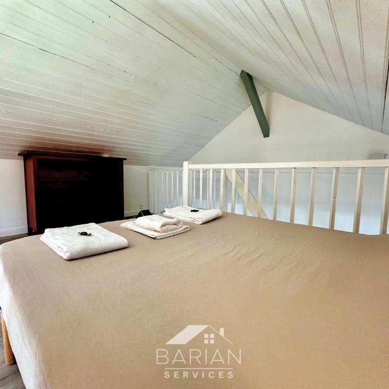 Duplex confortable avec climatisation et cour - ménage et linge inclus - Casa con 1 dormitorio - 15